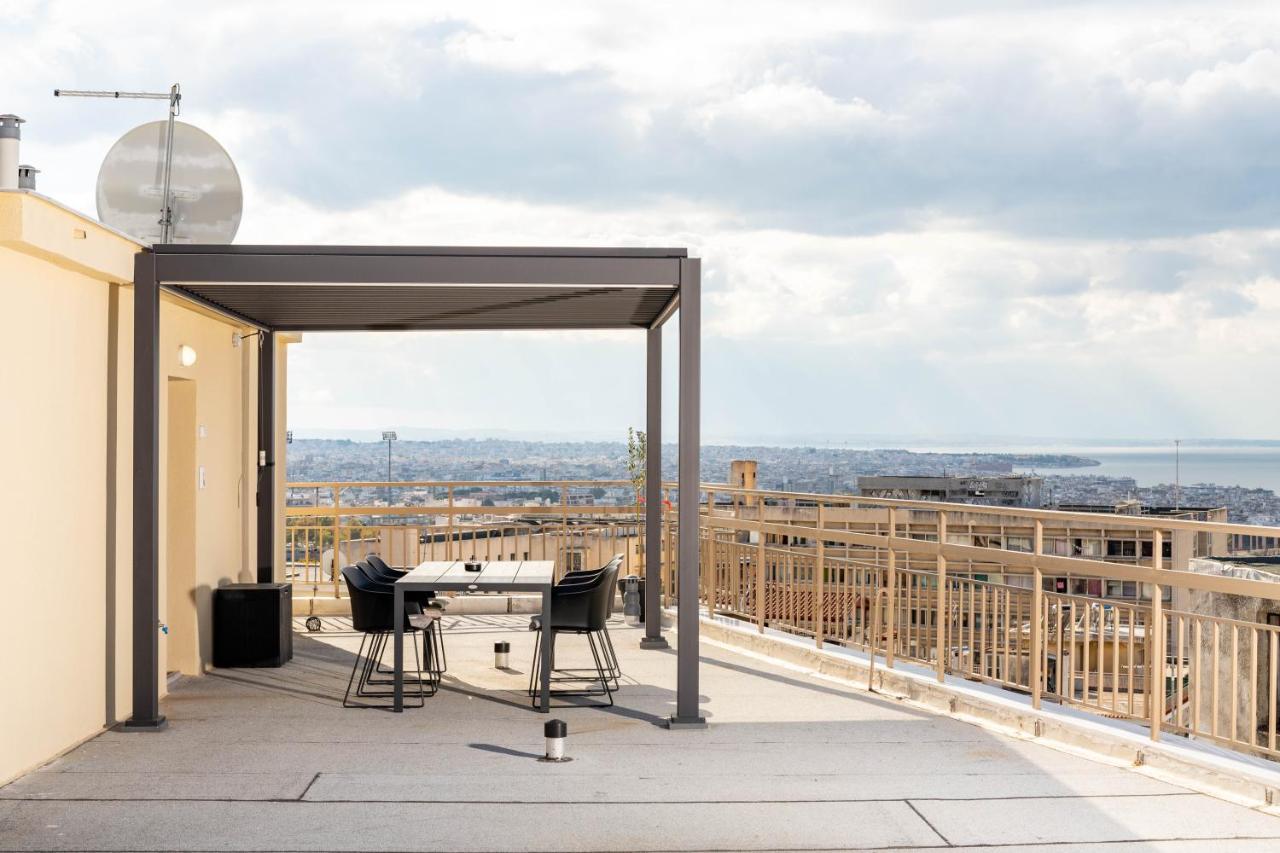 Apartment F & B Collection- 360 View Tiny Penthouse Thessaloniki